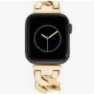 Vince Camuto Goldtone Curb-Chain Bracelet For Apple Watch®